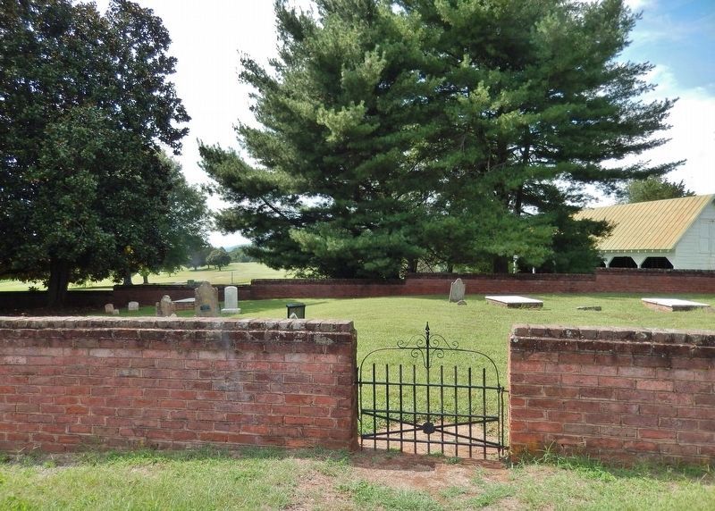 Winton Cemetery (<i>site of Grave of Patrick Henry’s Mother</i>) image. Click for full size.