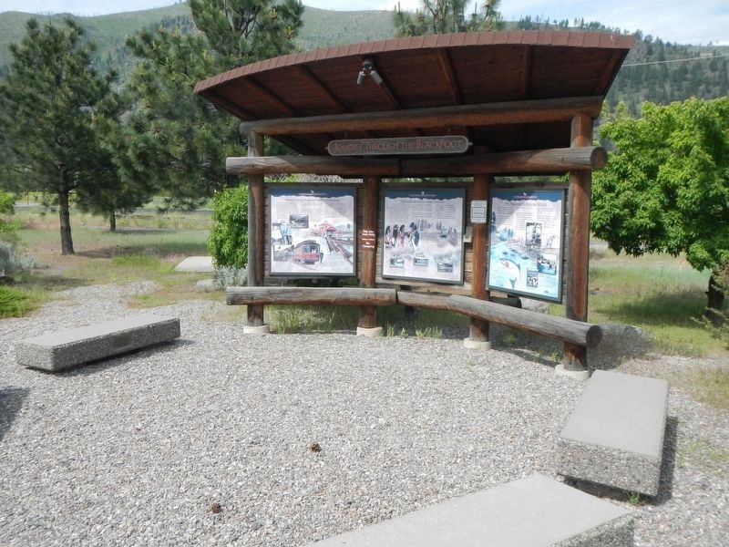 Journey Through the Blackfoot Marker. Click for full size. Journey Through the Blackfoot Marker image. Click for full size.