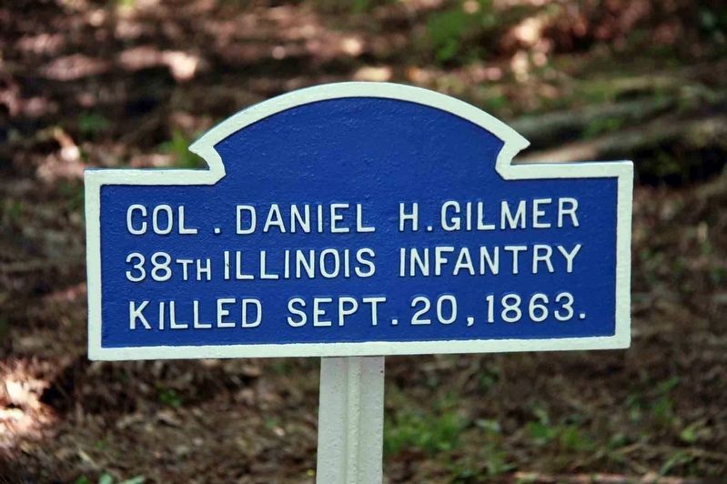 Col. Daniel H. Gilmer Marker. Click for full size. Col. Daniel H. Gilmer Marker image. Click for full size.