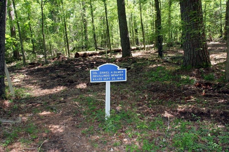 Col. Daniel H. Gilmer Marker. Click for full size. Col. Daniel H. Gilmer Marker image. Click for full size.