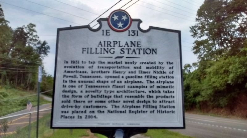 Airplane Filling Station Marker image. Click for full size.