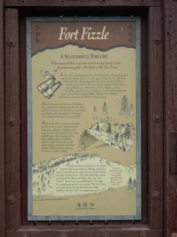Fort Fizzle panel image. Click for full size.