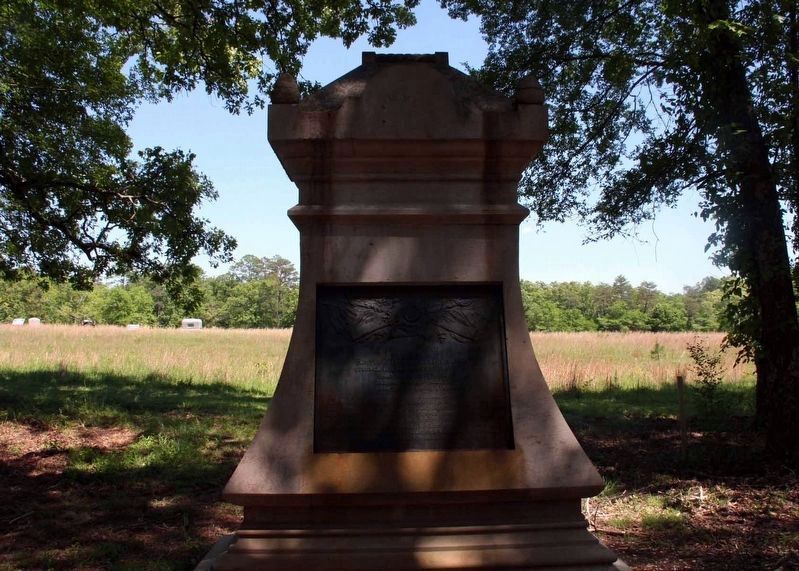 37th Indiana Infantry Monument (back). Click for full size. 37th Indiana Infantry Monument (back) image. Click for full size.