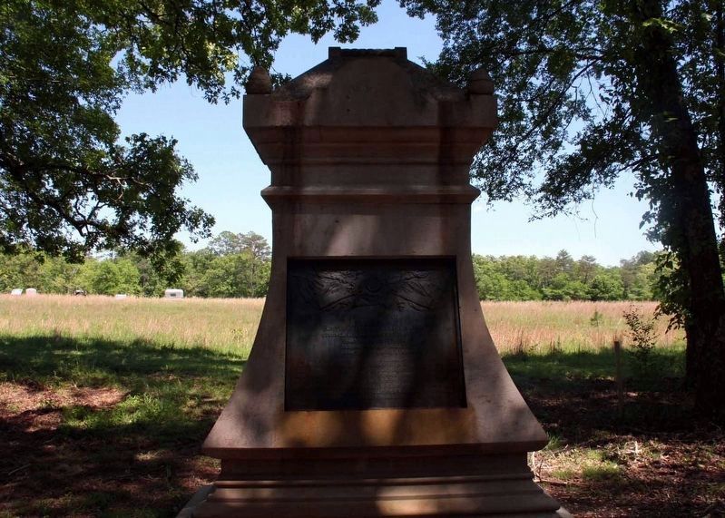 37th Indiana Infantry Monument (back) image. Click for full size.