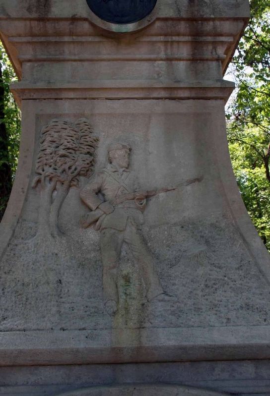 37th Indiana Infantry Monument. Click for full size. 37th Indiana Infantry Monument image. Click for full size.