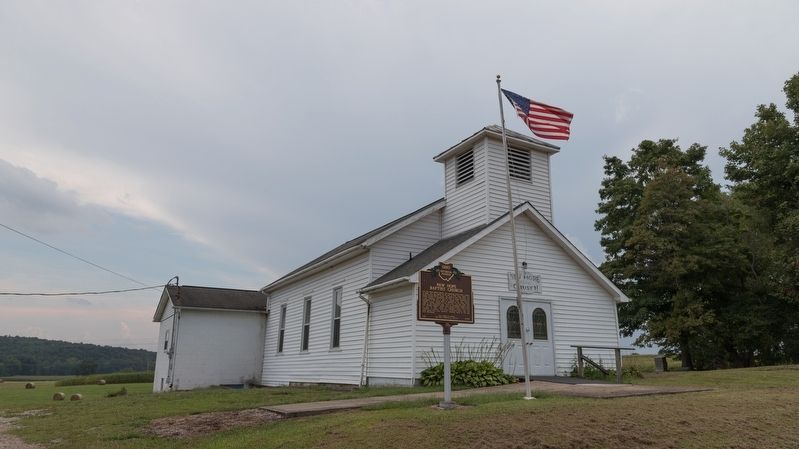 New Hope Baptist Church Marker image. Click for full size.