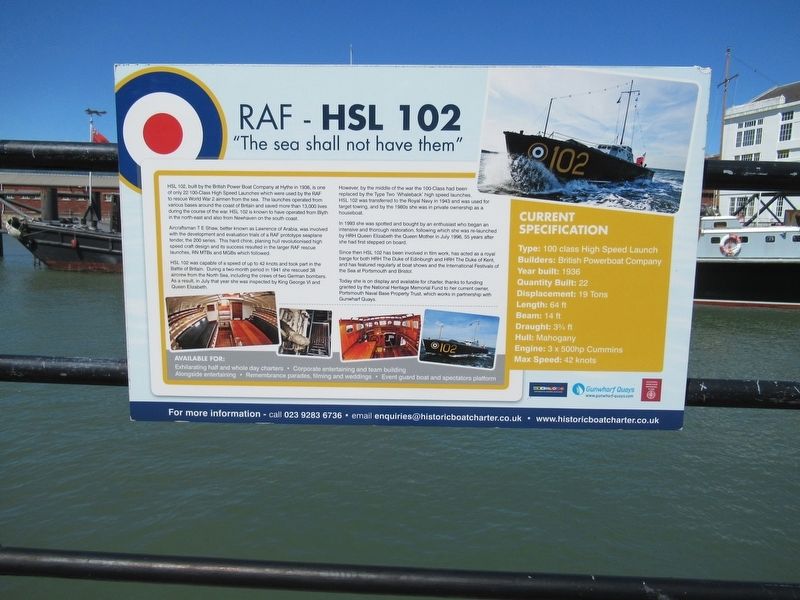 RAF – HSL 102 Marker image. Click for full size.