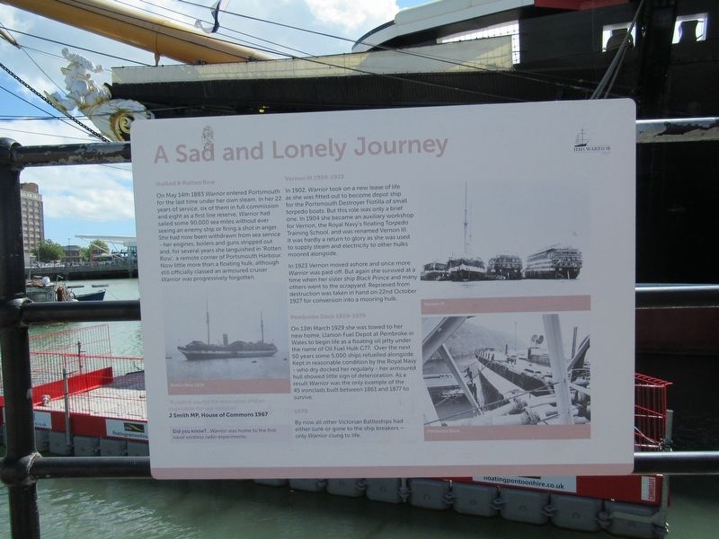 A Sad and Lonely Journey Marker image. Click for full size.