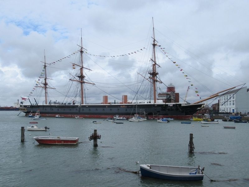 HMS Warrior. Click for full size. HMS Warrior image. Click for full size.
