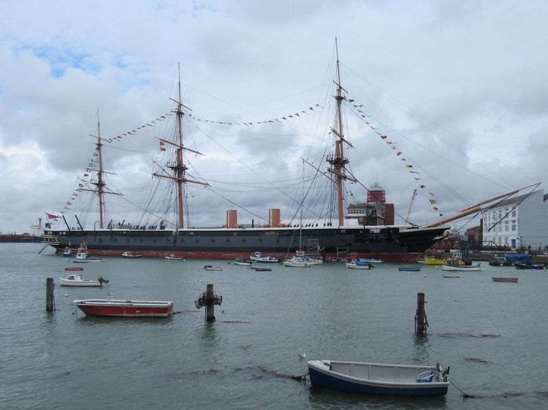 HMS Warrior image. Click for full size.