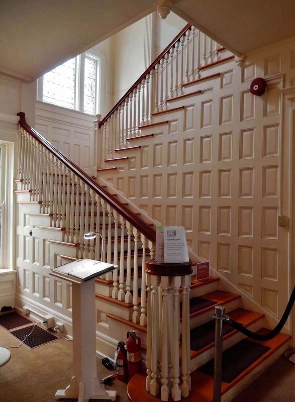 Central Staircase (<i>located inside Flat Top Manor on main floor, beyond entrance</i>). Click for full size. Central Staircase (<i>located inside Flat Top Manor on main floor, beyond entrance</i>) image. Click for full size.