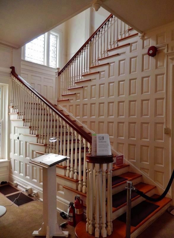 Central Staircase (<i>located inside Flat Top Manor on main floor, beyond entrance</i>) image. Click for full size.