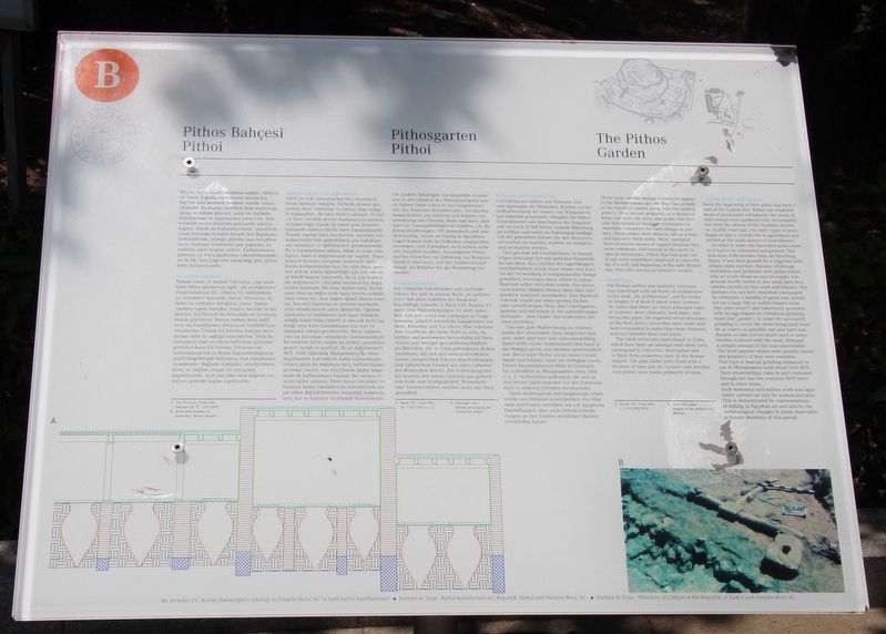 The Pithos Garden Marker. Click for full size. The Pithos Garden Marker image. Click for full size.