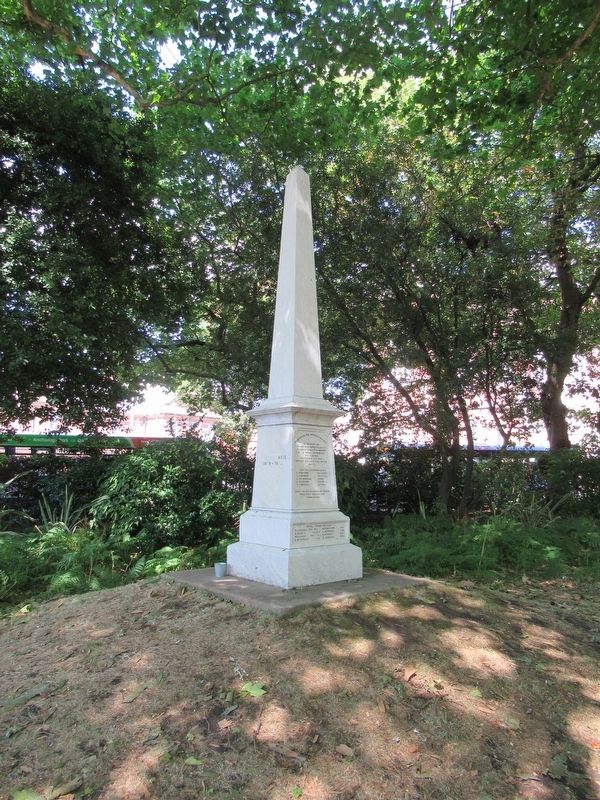 HMS Royal Sovereign Memorial. Click for full size. HMS Royal Sovereign Memorial image. Click for full size.