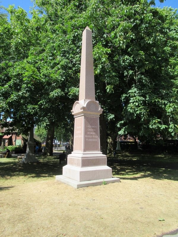 HMS Powerful Memorial image. Click for full size.
