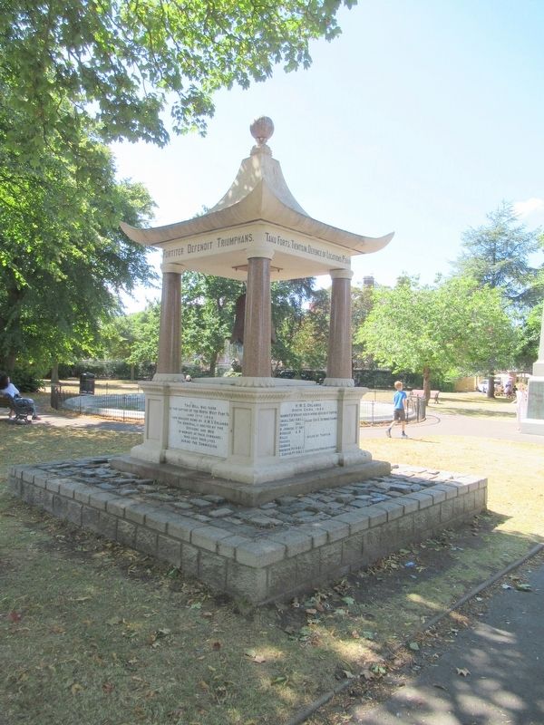 HMS Orlando Memorial. Click for full size. HMS Orlando Memorial image. Click for full size.