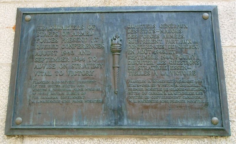 Site of Armed Forces Staff Headquarters Marker. Click for full size. Site of Armed Forces Staff Headquarters Marker image. Click for full size.