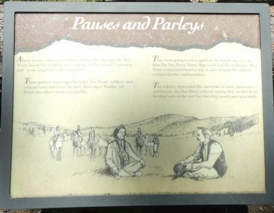 Pauses and Parleys Marker. Click for full size. Pauses and Parleys Marker image. Click for full size.