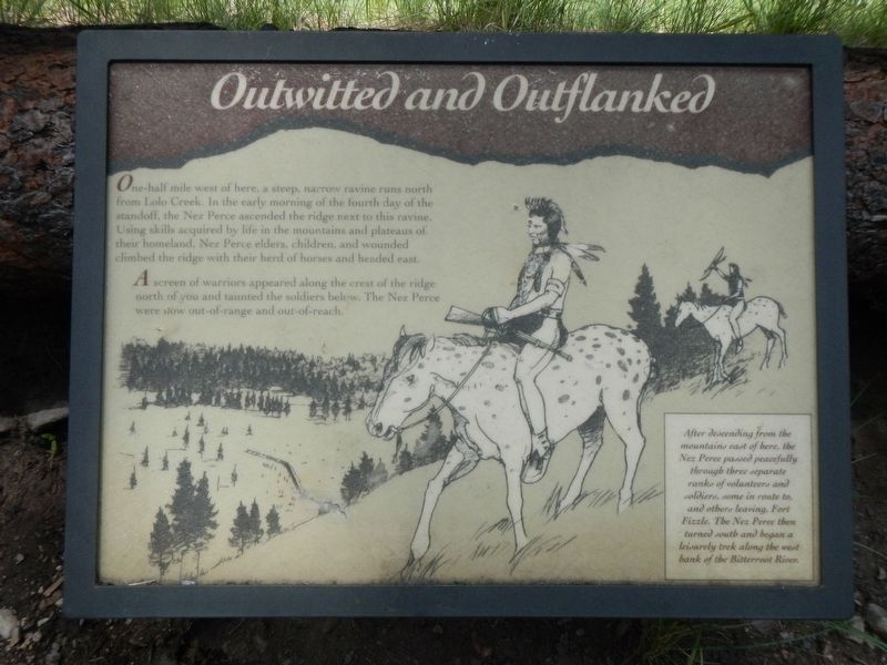 Outwitted and Outflanked Marker image. Click for full size.