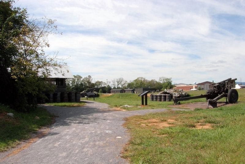 Vietnam Fire Support Base exhibit. Click for full size. Vietnam Fire Support Base exhibit image. Click for full size.