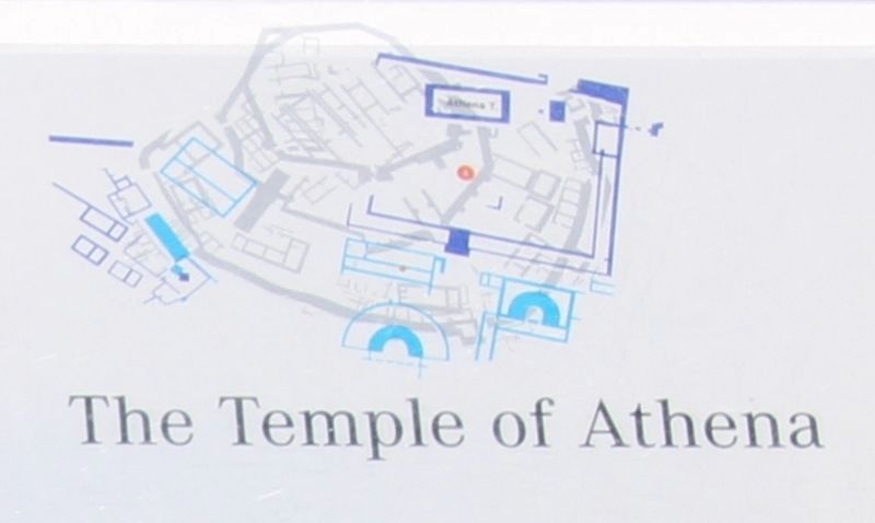 The Temple of Athena Marker image. Click for full size.