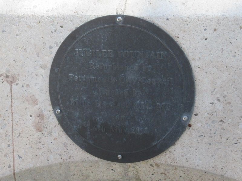 Jubilee Fountain Marker. Click for full size. Jubilee Fountain Marker image. Click for full size.