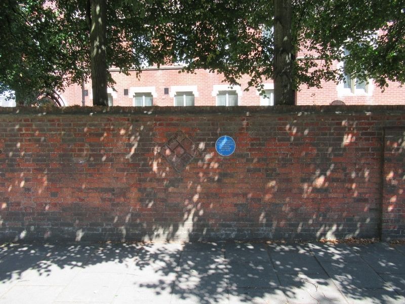 Dickens Fellowship Trees Marker. Click for full size. Dickens Fellowship Trees Marker image. Click for full size.