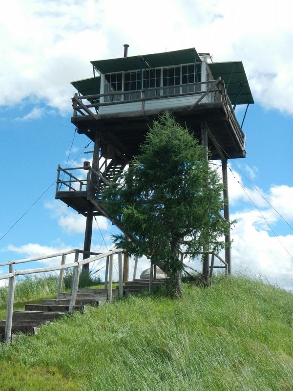 Sliderock Lookout Tower image. Click for full size.