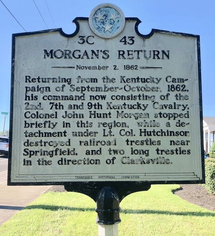 Morgan's Return Marker image. Click for full size.