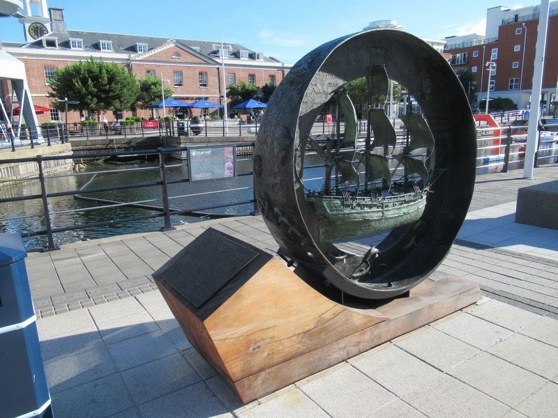 HMS Sirius Sculpture. Click for full size. HMS Sirius Sculpture image. Click for full size.