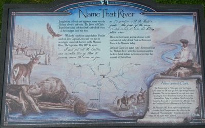 Name That River Marker image. Click for full size.