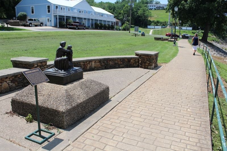 Underground Railroad Statue Marker. Click for full size. Underground Railroad Statue Marker image. Click for full size.