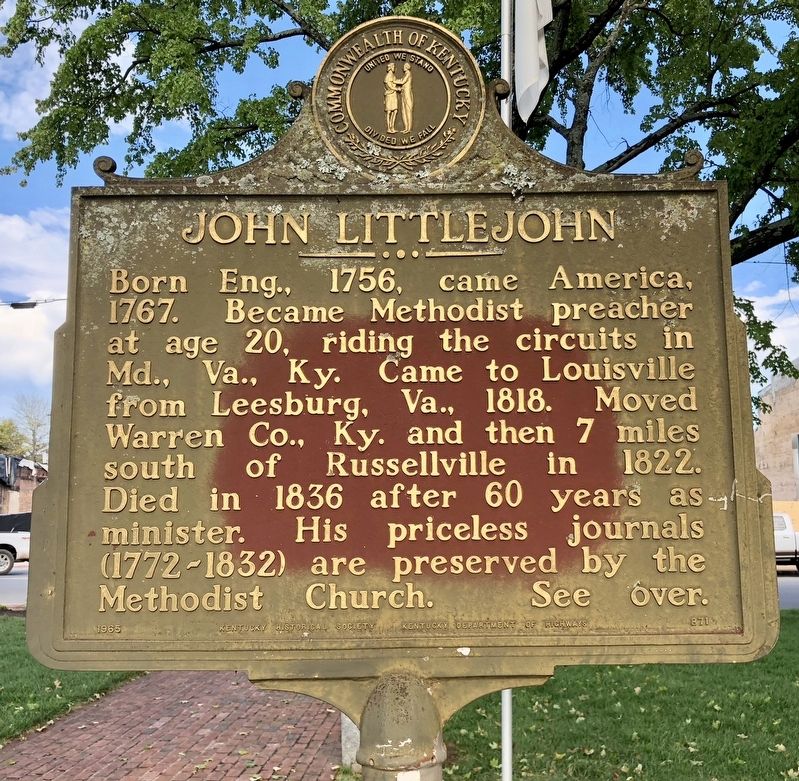 John Littlejohn Marker. Click for full size. John Littlejohn Marker image. Click for full size.