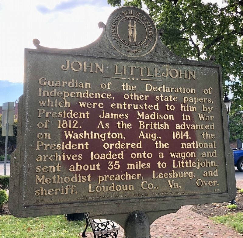 John Littlejohn Marker (reverse). Click for full size. John Littlejohn Marker (reverse) image. Click for full size.