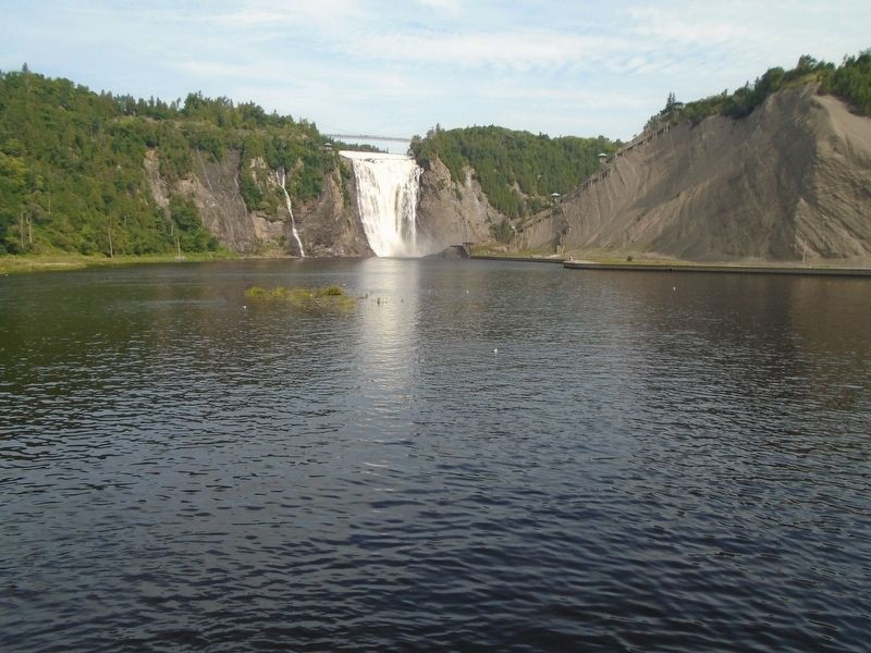 L'anse du parc de la Chute-Montmorency Falls Park Cove image. Click for full size.