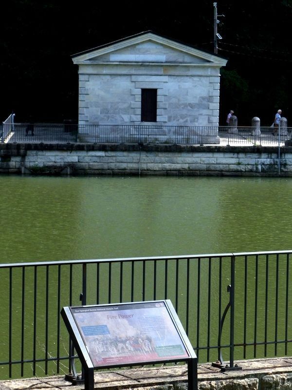 Fire Power Marker<br>and the 1861 Pumphouse image. Click for full size.