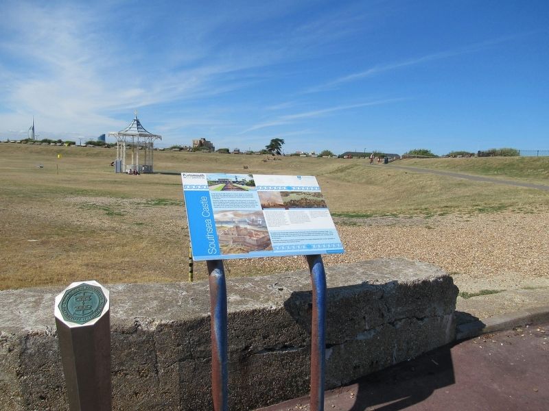 Southsea Castle Marker image. Click for full size.