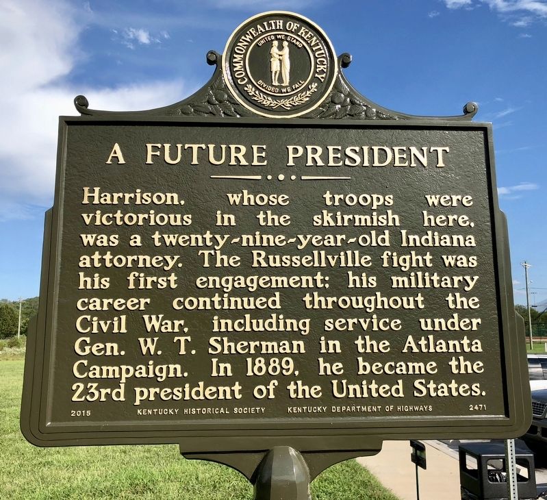 A Future President Marker. Click for full size. A Future President Marker image. Click for full size.