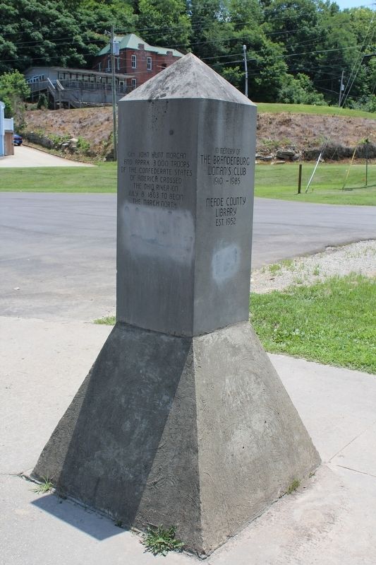 Meade County Monument. Click for full size. Meade County Monument image. Click for full size.
