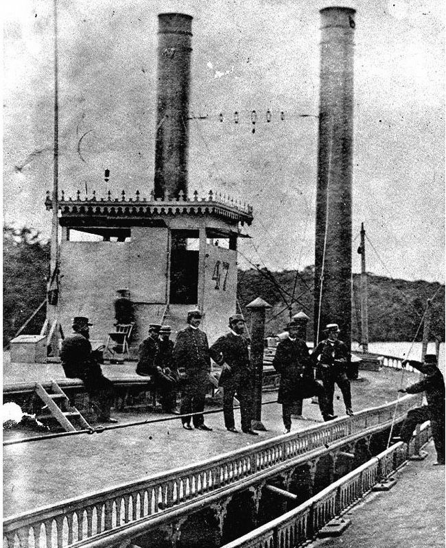 U.S. Gunboat Elk. Click for full size. U.S. Gunboat Elk image. Click for full size.