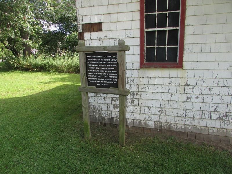 Percy Williams Cottage (1901) Marker. Click for full size. Percy Williams Cottage (1901) Marker image. Click for full size.