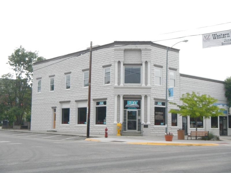 First State Bank Building Marker. Click for full size. First State Bank Building Marker image. Click for full size.