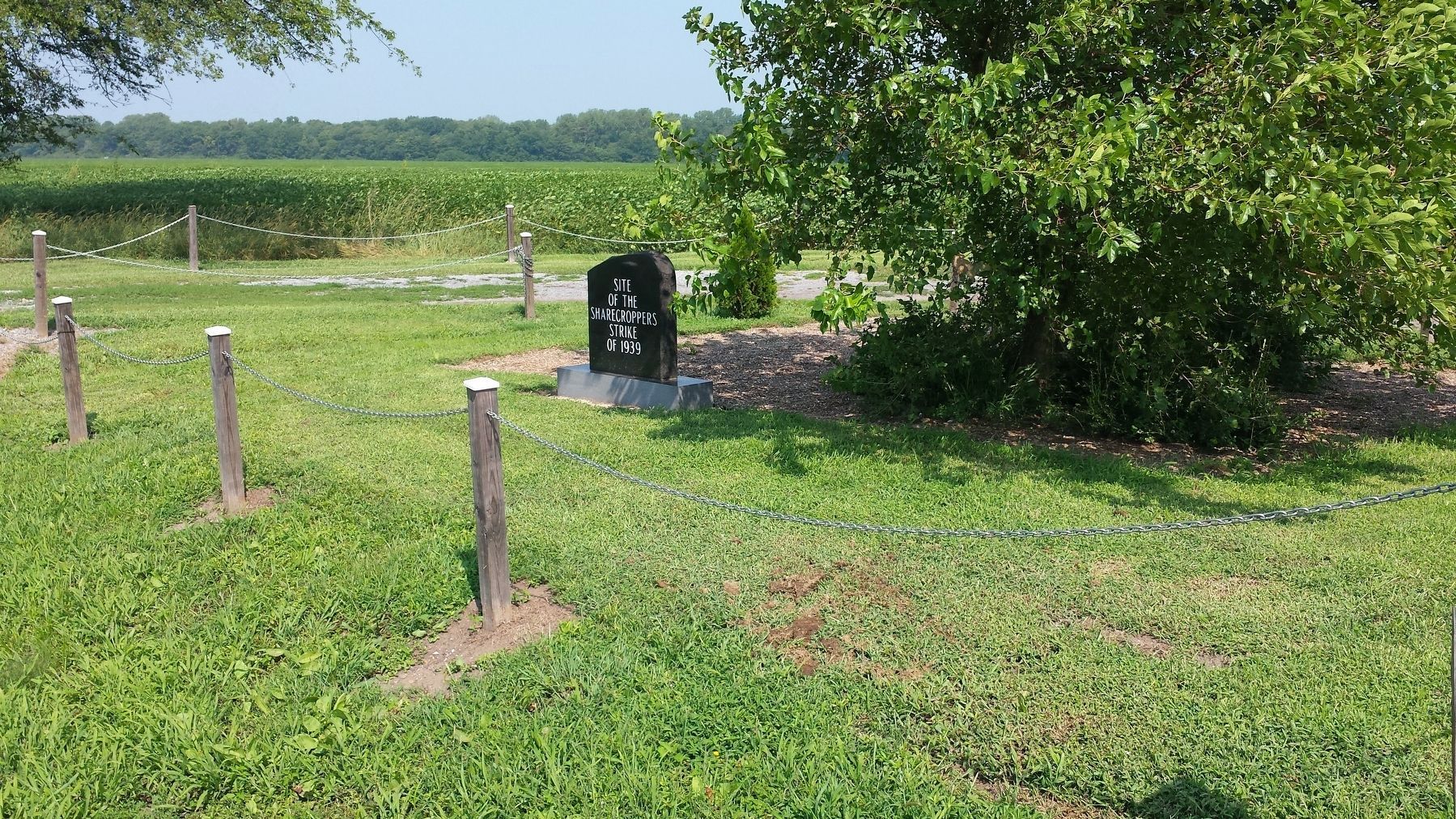 2018-Site of the Sharecroppers Strike of 1939 Marker image. Click for full size.