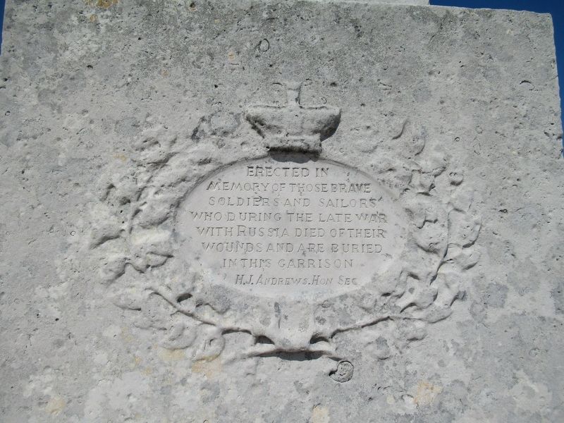 Portsmouth Crimean War Memorial image. Click for full size.
