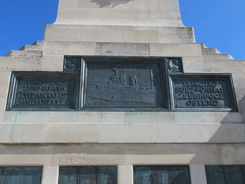 Portsmouth Naval Memorial image. Click for full size.