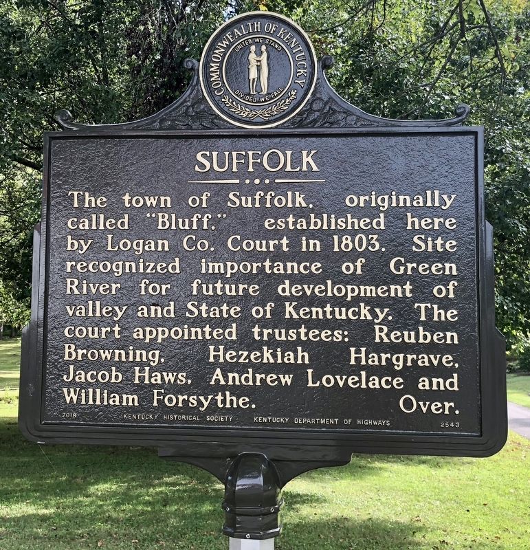 Suffolk Marker image. Click for full size.