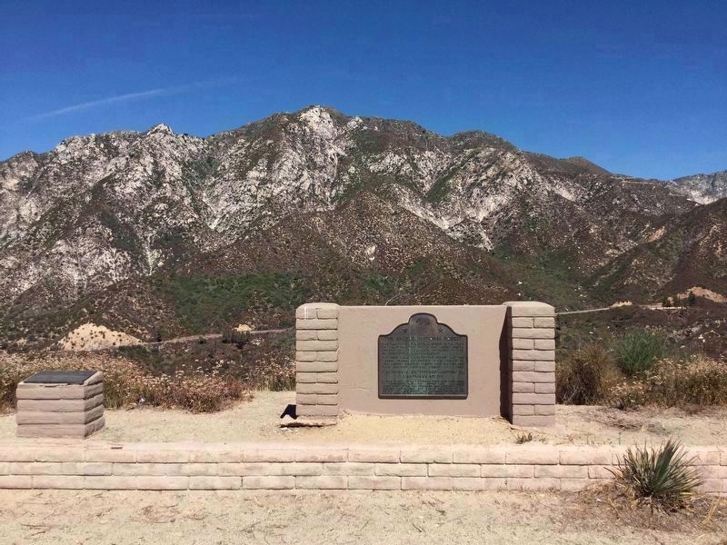 Angeles National Forest Marker. Click for full size. Angeles National Forest Marker image. Click for full size.