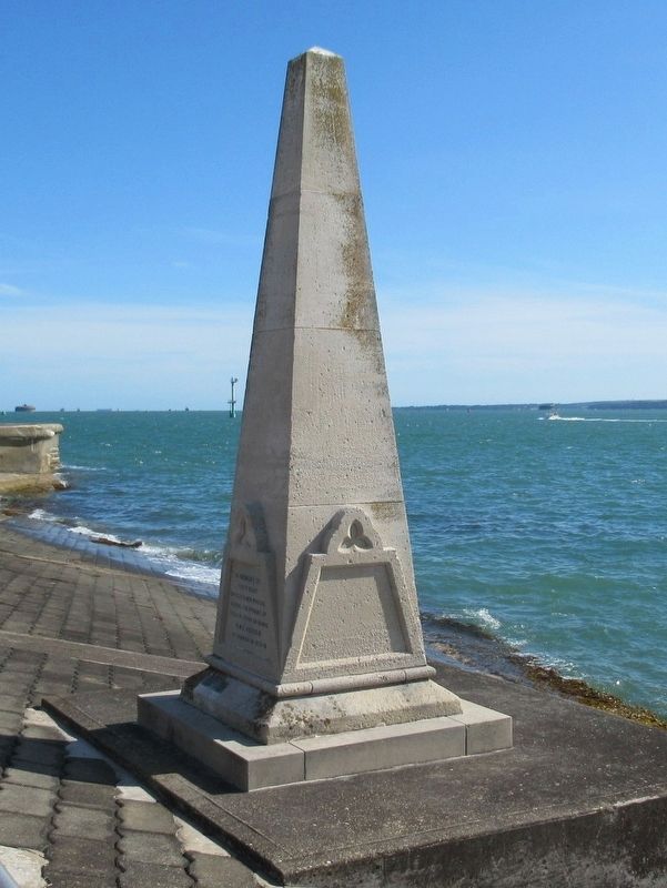 HMS Aboukir Yellow Fever Memorial image. Click for full size.