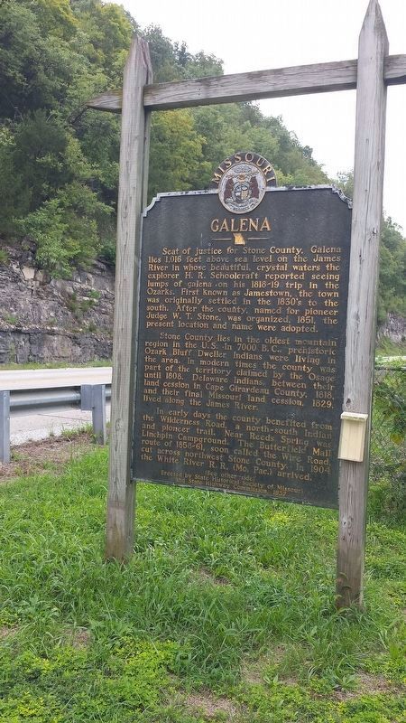 Galena Marker image. Click for full size.