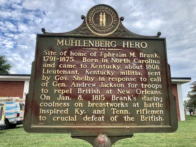 Muhlenberg Hero Marker image. Click for full size.